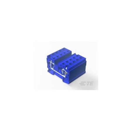 Te Connectivity Terminal Block, 65 A, 600 V AC, 4 AWG 2271591-2